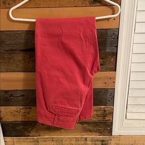 LOFT Red Women's Pants